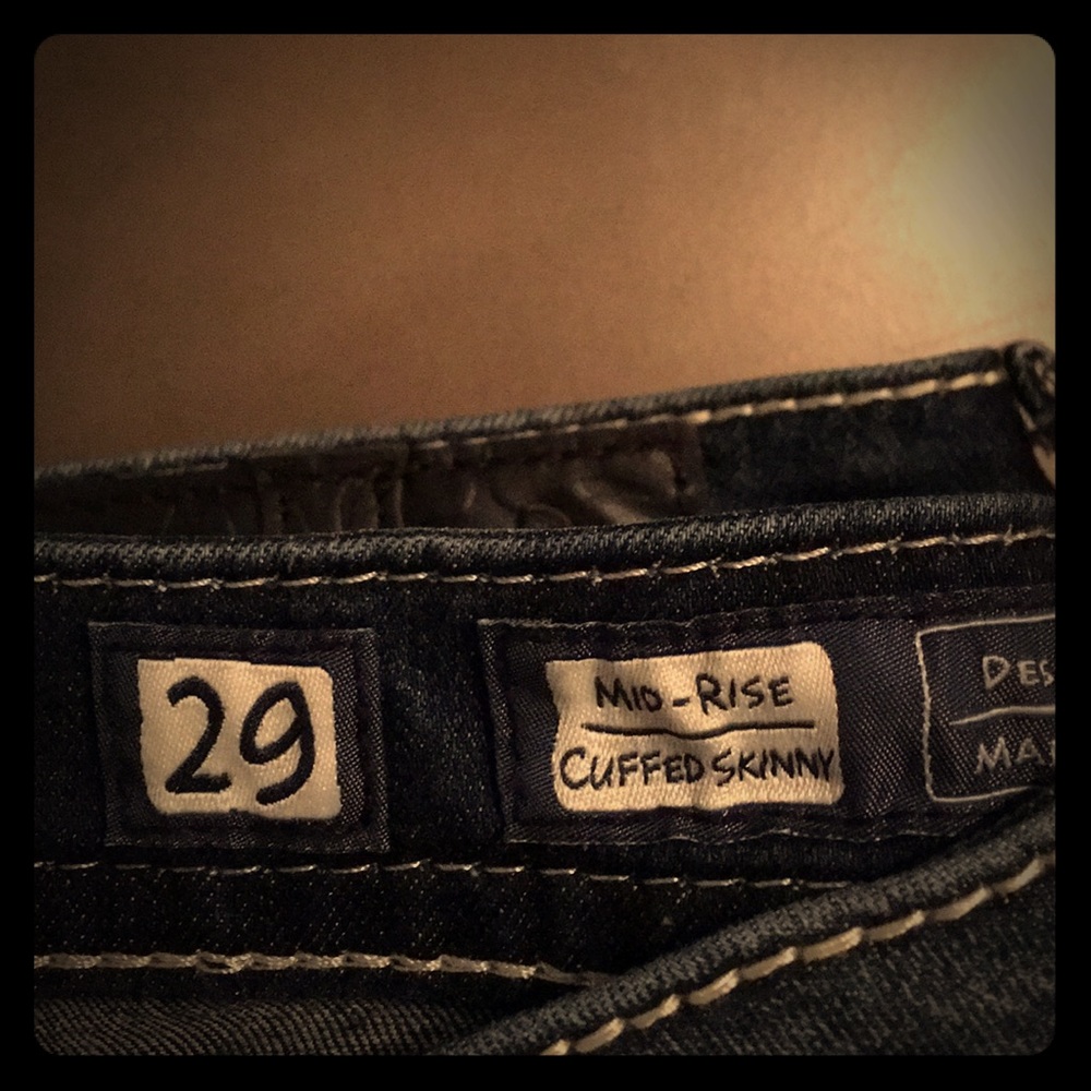 Miss me cuffed skinny